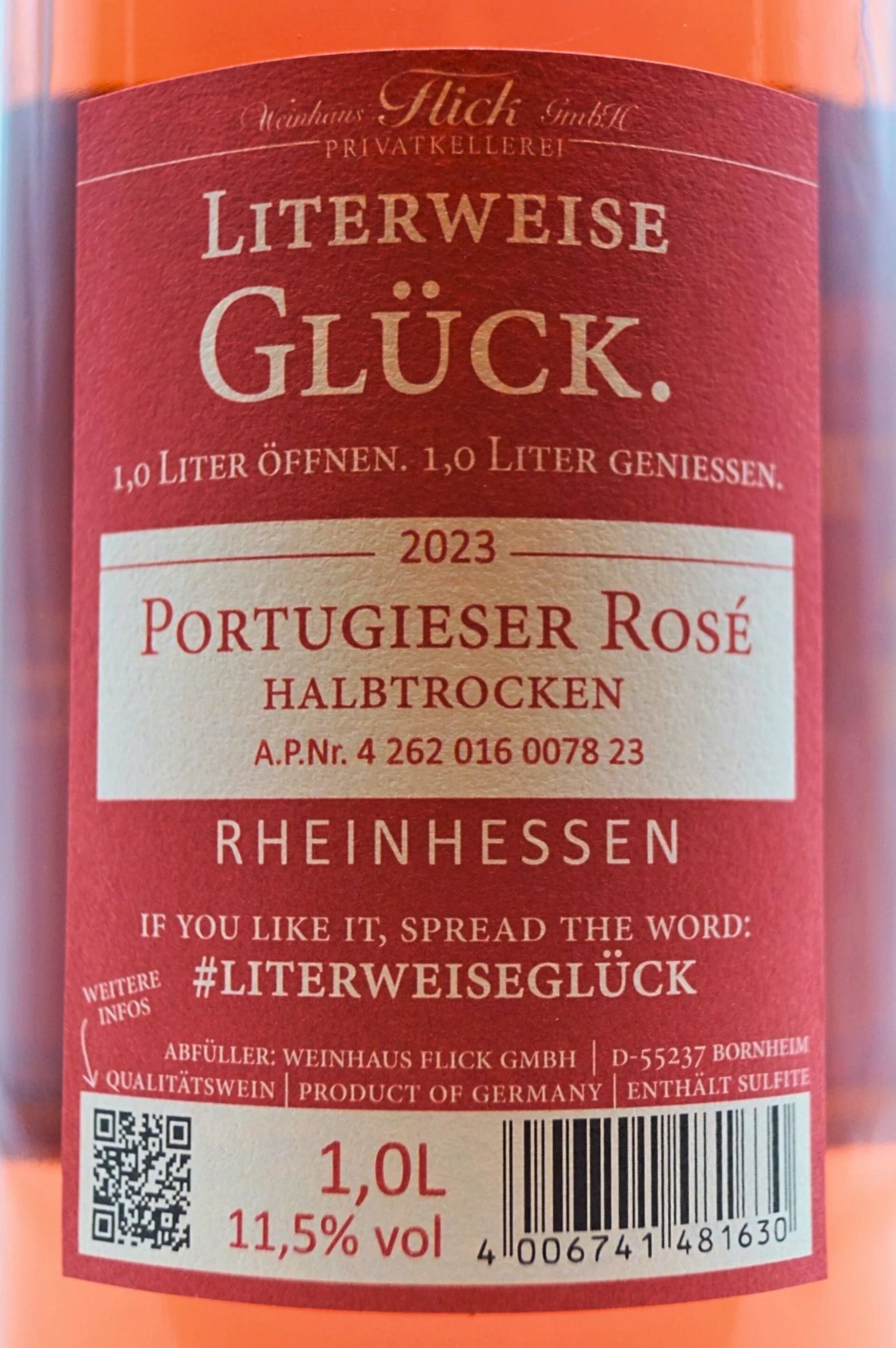 Weinhaus Flick - PORTUGIESER ROSÈ Literweise Glück 5 Weinhaus Flick - PORTUGIESER ROSÈ Literweise Glück – Bild 5