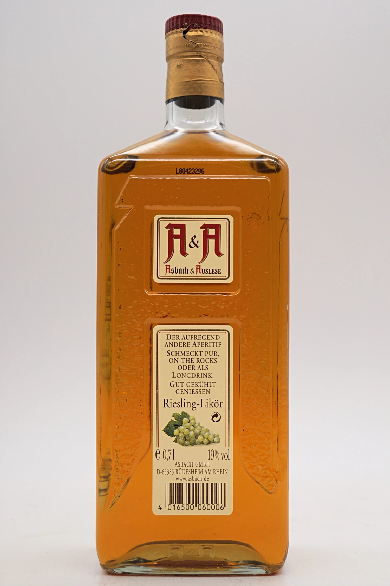 Asbach - A&A Auslese Riesling-Likör 2 Asbach - A&A Auslese Riesling-Likör – Bild 2