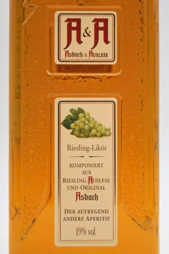 Asbach - A&A Auslese Riesling-Likör 7 Asbach - A&A Auslese Riesling-Likör -Der Schnapsstodl Verkäufe AsbachRieslingLikor2