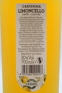 Carissima - Limoncello -Der Schnapsstodl Verkäufe CarissimaLimoncello3