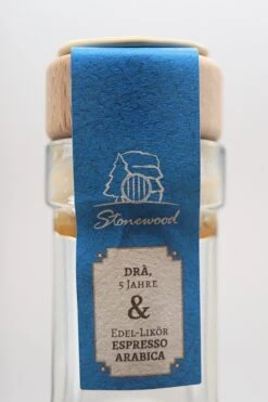 Schraml - Stonewood Bairish Coffee Whisky Likör -Der Schnapsstodl Verkäufe DSC00328