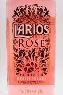 Larios - Rose Premium Gin -Der Schnapsstodl Verkäufe DSC00652