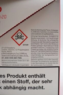 LP 4:20 - E-Zigarette Strawberry 10 Stück Sparset -Der Schnapsstodl Verkäufe DSC09847h