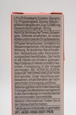 LP 4:20 - E-Zigarette Strawberry 9 LP 4:20 - E-Zigarette Strawberry -Der Schnapsstodl Verkäufe DSC09854