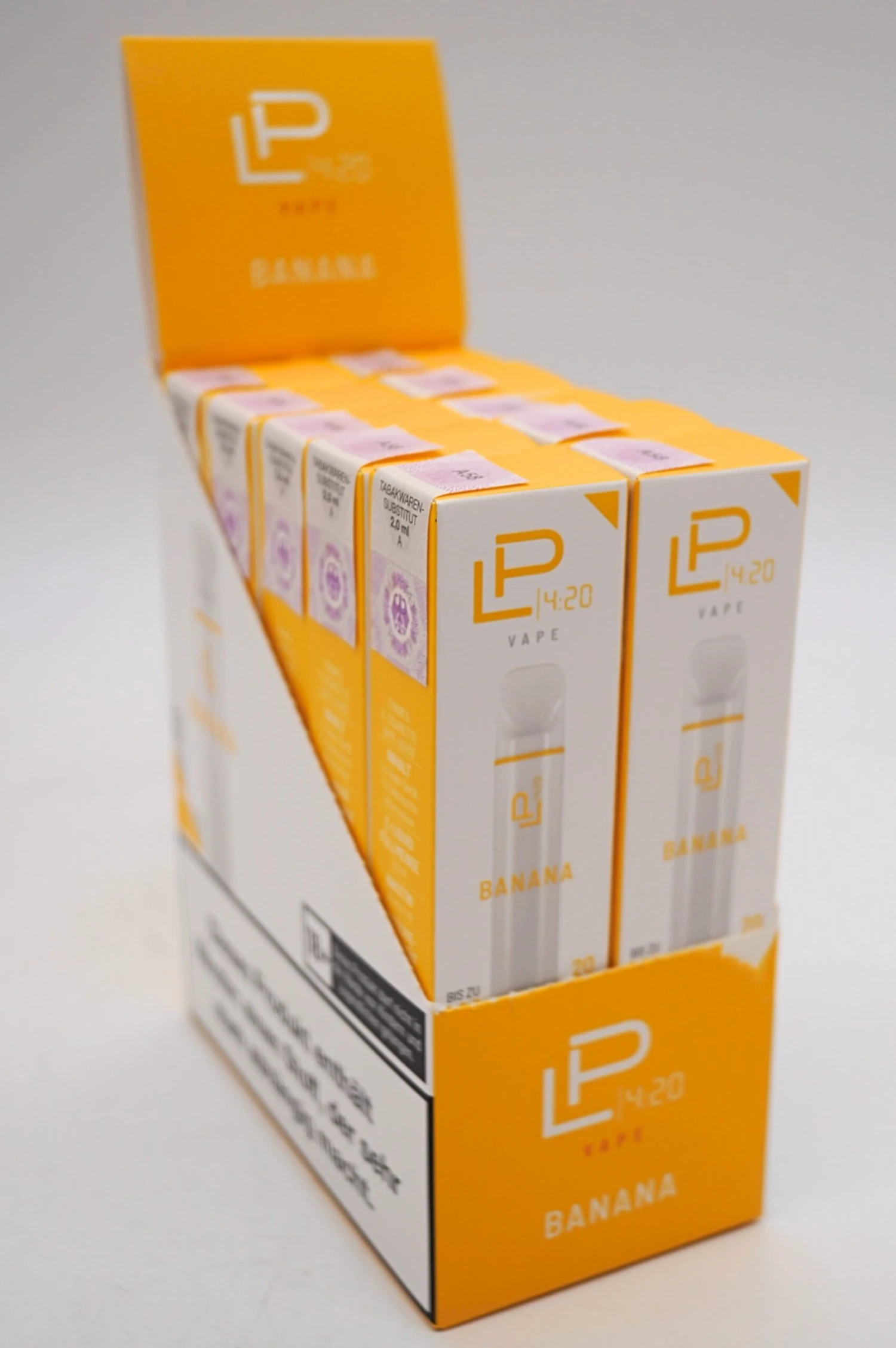 LP 4:20 - E-Zigarette Banana 10 Stück Sparset 1 LP 4:20 - E-Zigarette Banana 10 Stück Sparset