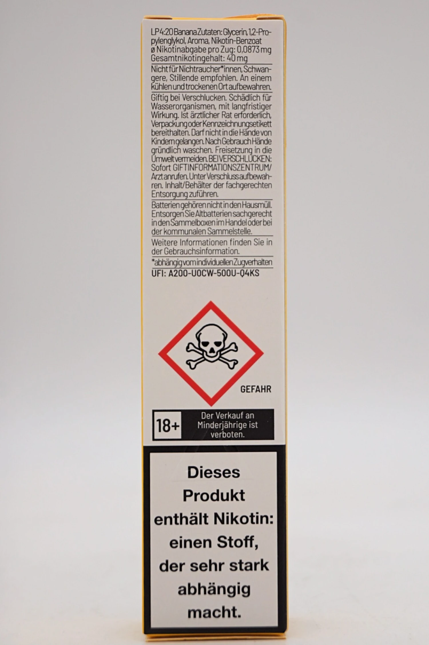 LP 4:20 - E-Zigarette Banana 3 LP 4:20 - E-Zigarette Banana – Bild 3