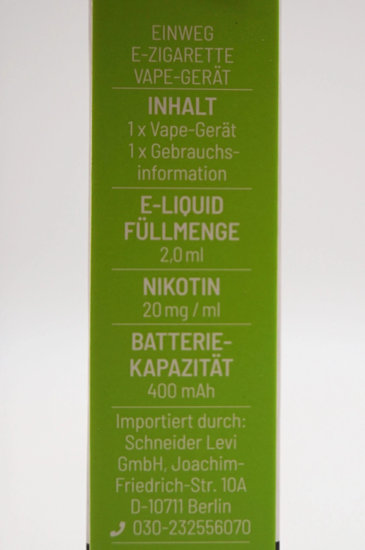 LP 4:20 - E-Zigarette Green Apple 4 LP 4:20 - E-Zigarette Green Apple – Bild 4