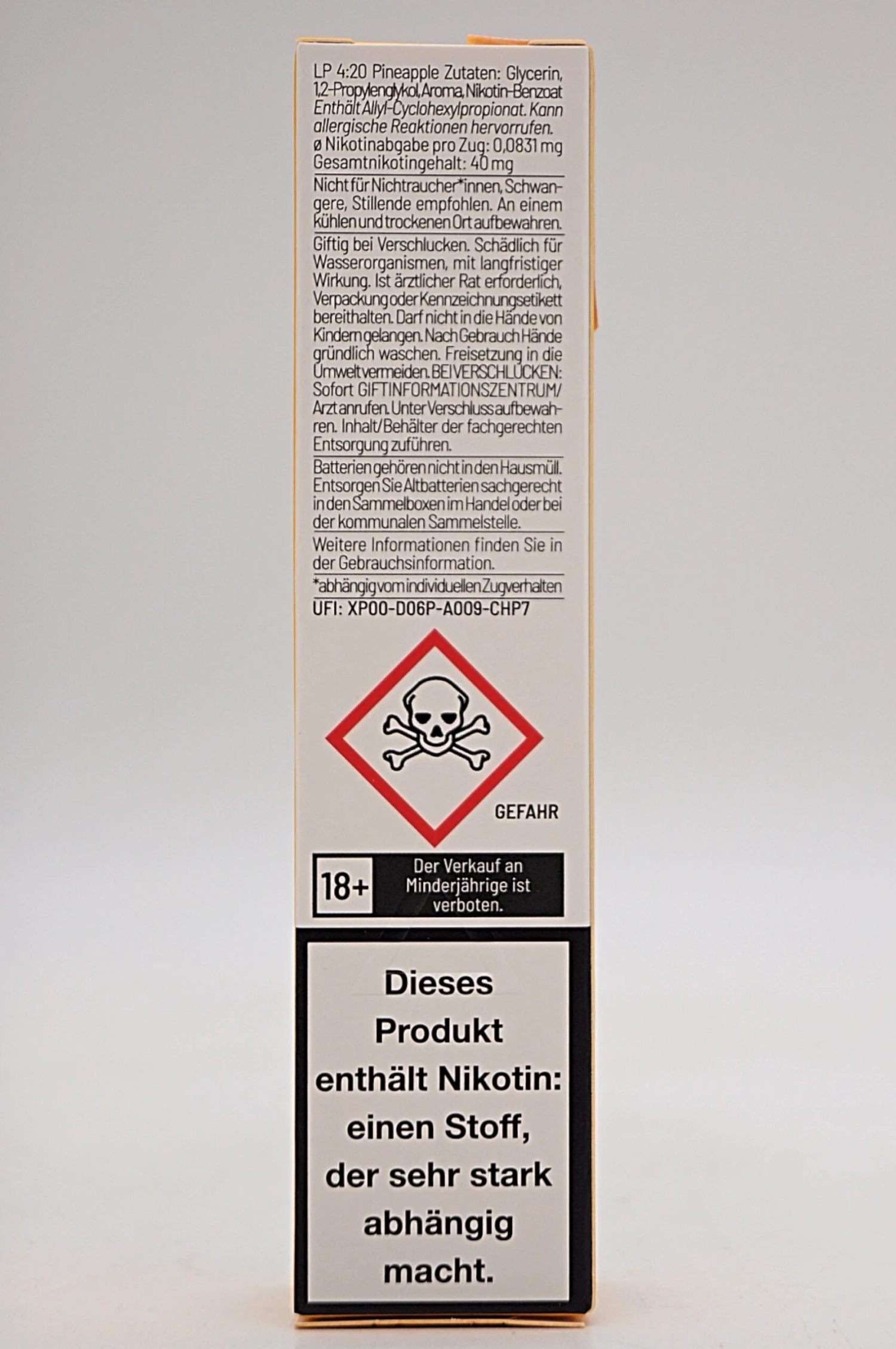 LP 4:20 - E-Zigarette Pineapple 3 LP 4:20 - E-Zigarette Pineapple – Bild 3