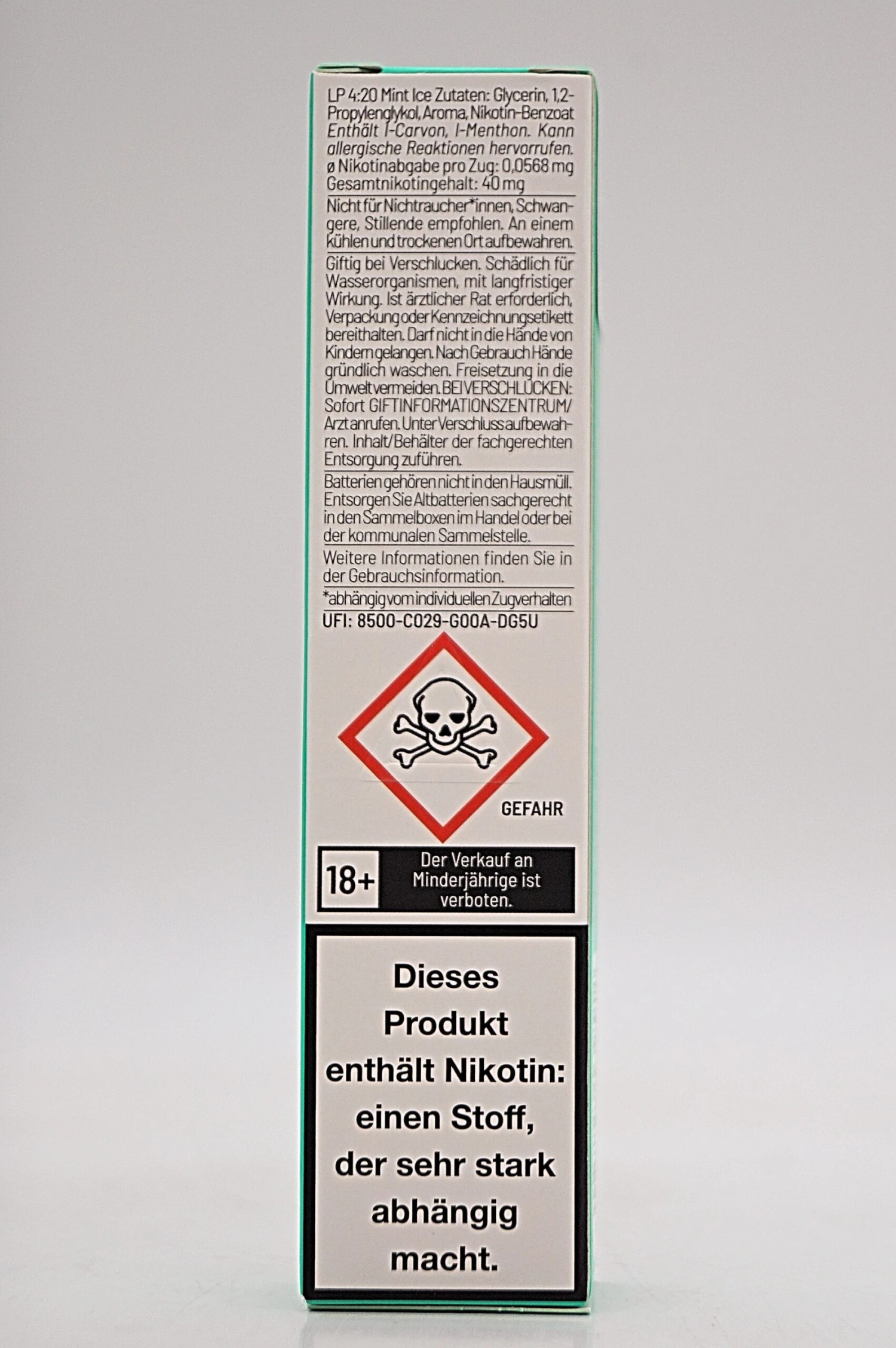 LP 4:20 - E-Zigarette Mint Ice 3 LP 4:20 - E-Zigarette Mint Ice – Bild 3