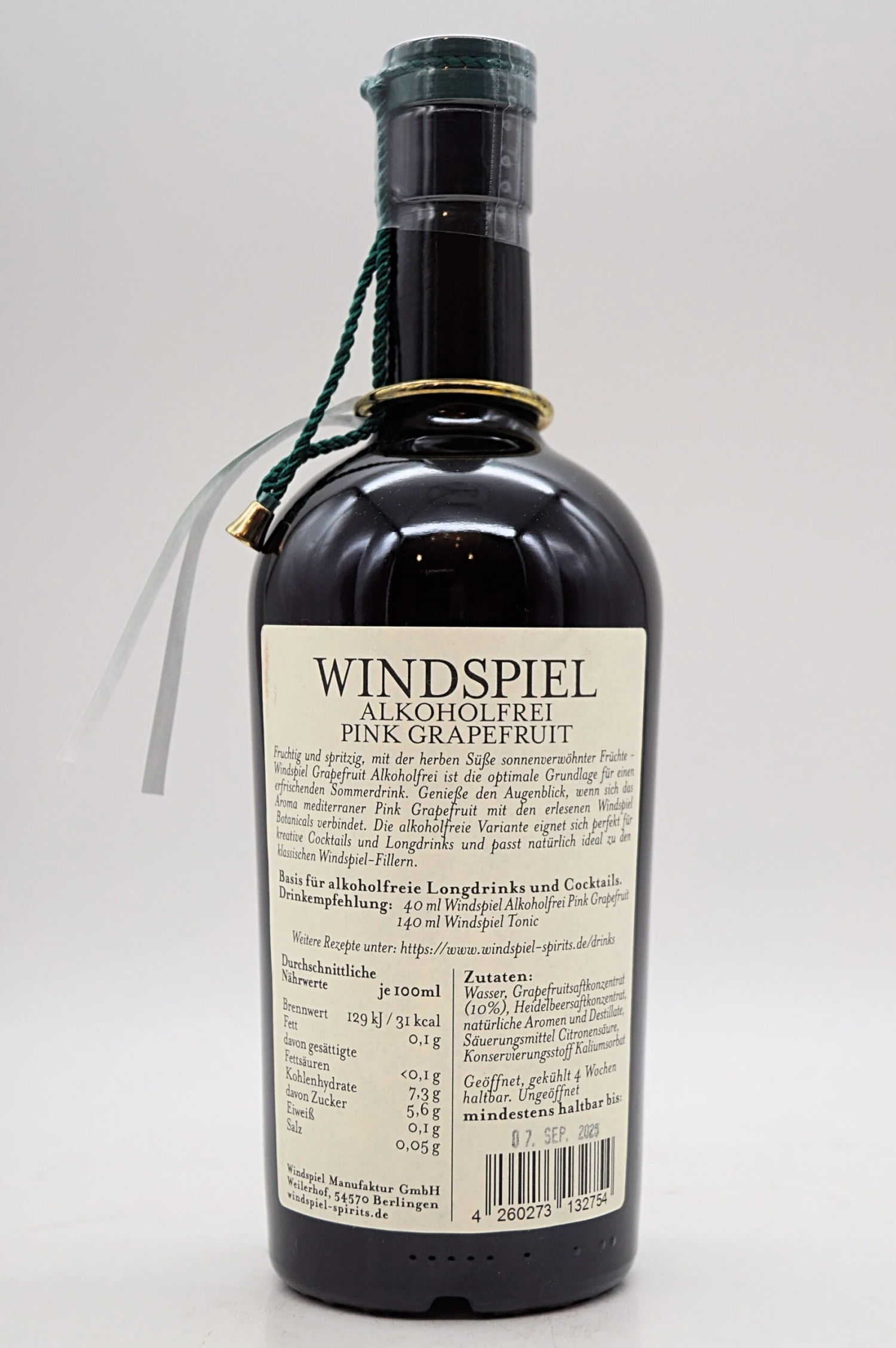 Windspiel - Alkoholfrei Pink Grapefruit 2 Windspiel - Alkoholfrei Pink Grapefruit – Bild 2