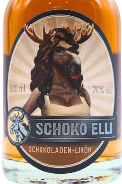 Elch Whisky - Schoko Elli Schokoladen Likör -Der Schnapsstodl Verkäufe ElchSchokoElli2