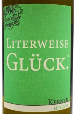 Weinhaus Flick - KERNER Lieblich Literweise Glück 10 Weinhaus Flick - KERNER Lieblich Literweise Glück -Der Schnapsstodl Verkäufe FlickKerner2