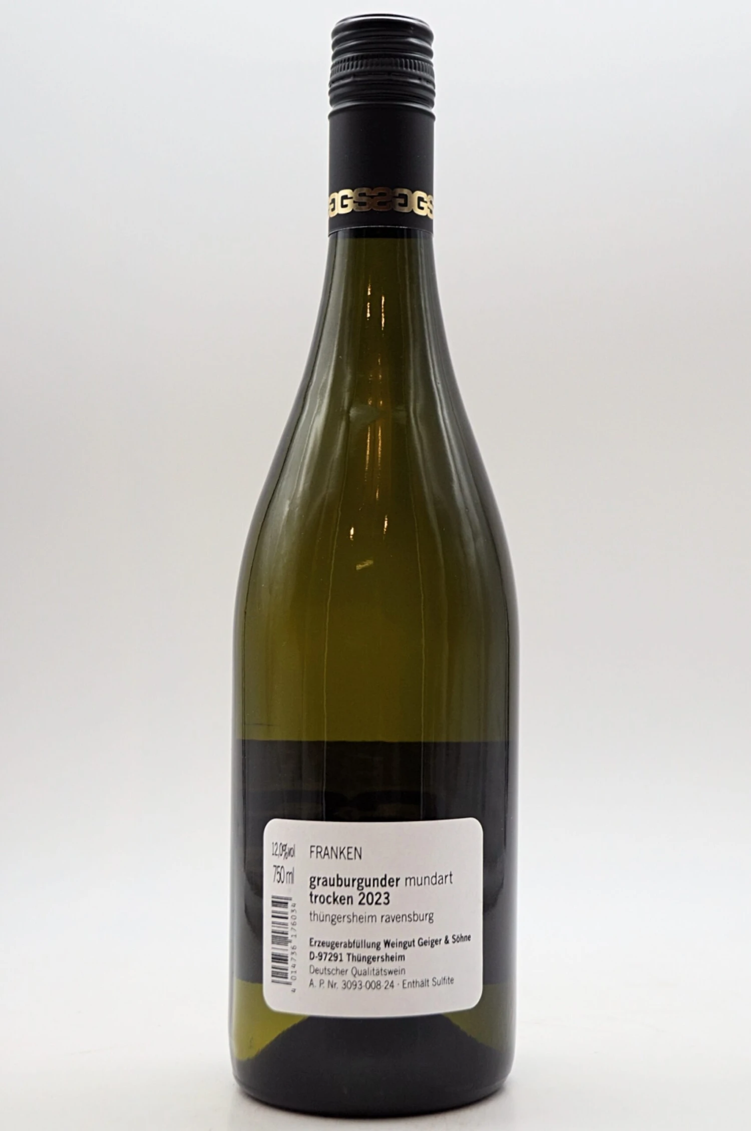 Geiger & Söhne - Grauburgunder Mundart Trocken 2023 2 Geiger & Söhne - Grauburgunder Mundart Trocken 2023 – Bild 2