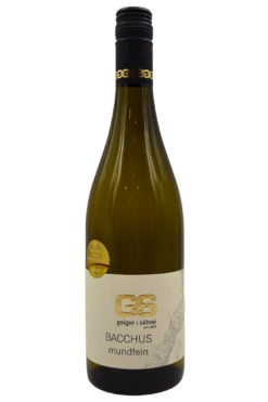 Geiger & Söhne - Bacchus Mundfein Halbtrocken 2023