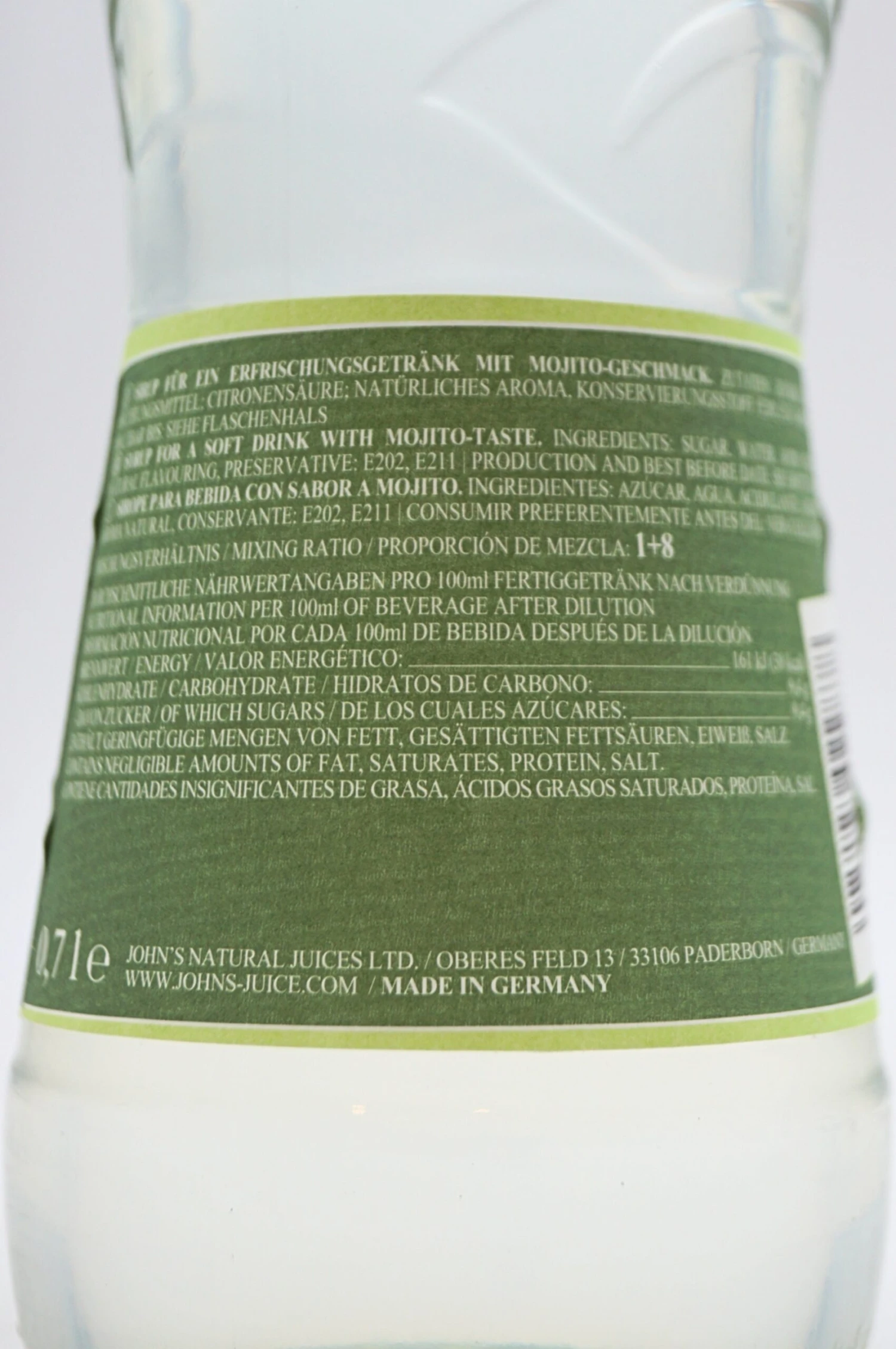 Johns - Mojito Sirup 4 Johns - Mojito Sirup – Bild 4