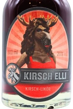 Elch Whisky - Kirsch Elli Kirsch Likör -Der Schnapsstodl Verkäufe KirschElli2