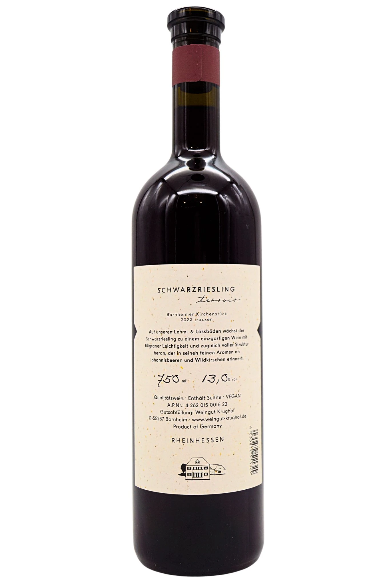 Weingut Krughof - SCHWARZRIESLING Trocken 2022 2 Weingut Krughof - SCHWARZRIESLING Trocken 2022 – Bild 2