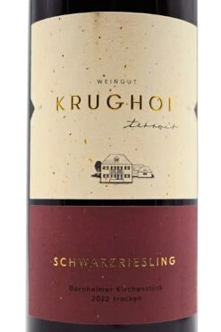 Weingut Krughof - SCHWARZRIESLING Trocken 2022 7 Weingut Krughof - SCHWARZRIESLING Trocken 2022 -Der Schnapsstodl Verkäufe KrughofSchwarzriesling2