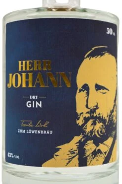 Zum Löwenbräu - Herr Johann Dry Gin -Der Schnapsstodl Verkäufe LwenbruHerrJohann2