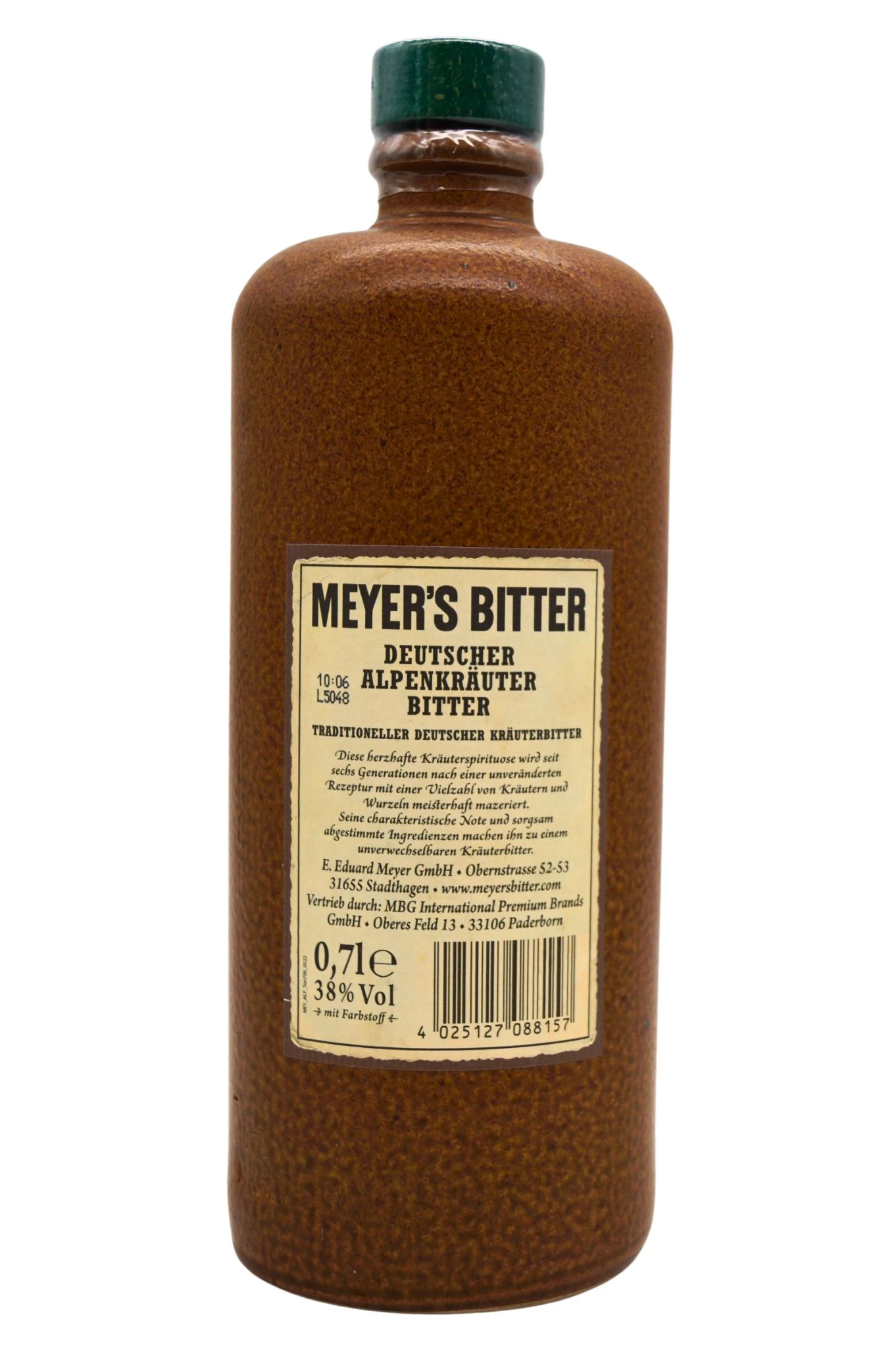 Meyers Bitter - Deutsche Alpenkräuter Likör 2 Meyers Bitter - Deutsche Alpenkräuter Likör – Bild 2