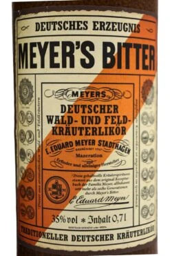 Meyers Bitter - Deutsche Wald- Und Feldkräuter Likör 7 Meyers Bitter - Deutsche Wald- Und Feldkräuter Likör -Der Schnapsstodl Verkäufe MeyersBitterWaldFeldkruterLikr2