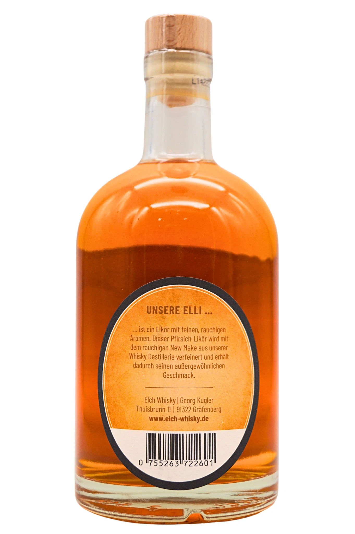 Elch Whisky - Pfirsich Elli, Pfirsichlikör 2 Elch Whisky - Pfirsich Elli, Pfirsichlikör – Bild 2