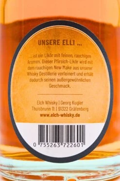 Elch Whisky - Pfirsich Elli, Pfirsichlikör 8 Elch Whisky - Pfirsich Elli, Pfirsichlikör -Der Schnapsstodl Verkäufe PfirsichElli3
