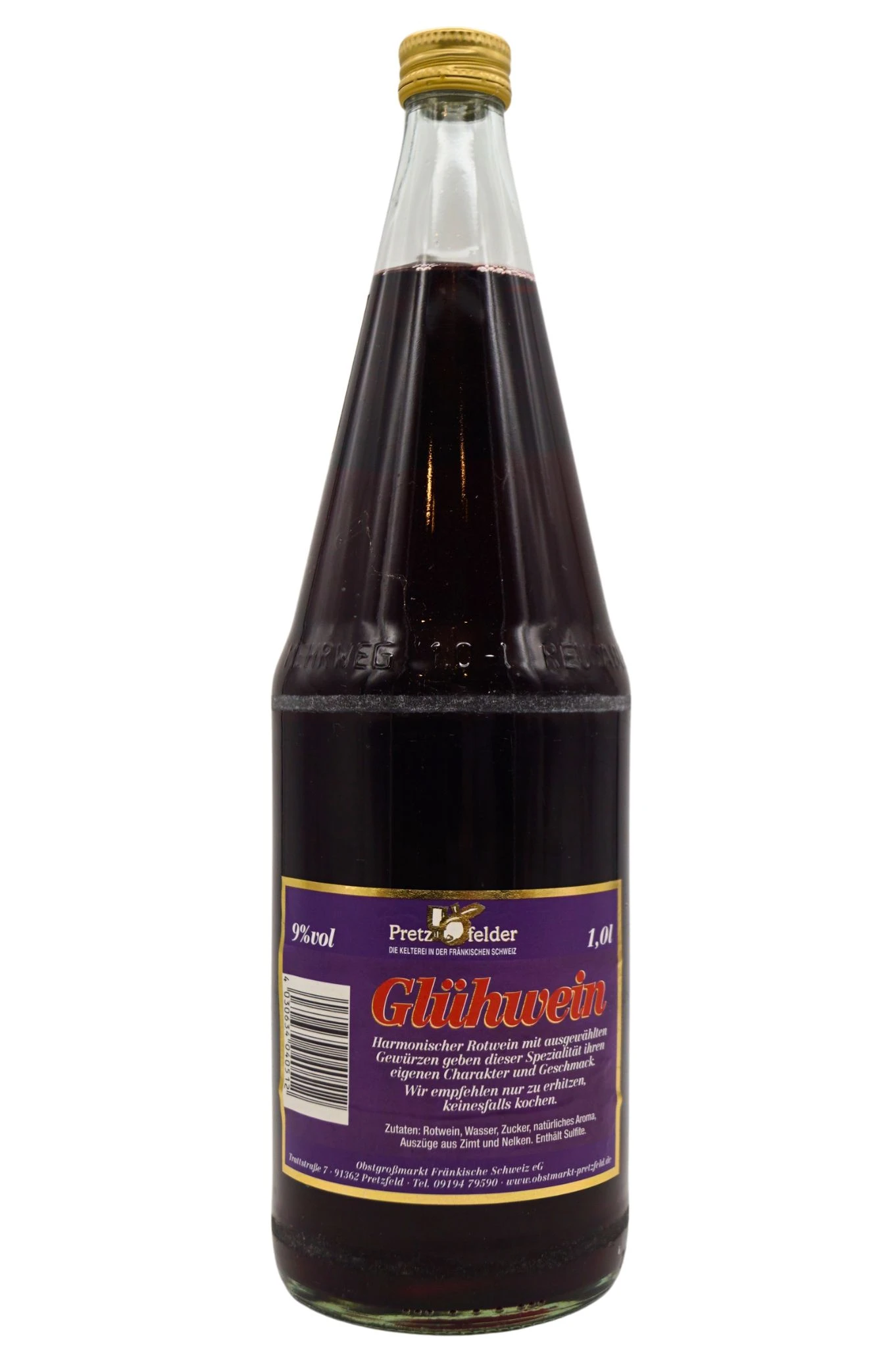 Kelterei Pretzfeld - Mix 6 X Glühwein Rot + 6 X Früchtepunsch 3 Kelterei Pretzfeld - Mix 6 X Glühwein Rot + 6 X Früchtepunsch – Bild 3