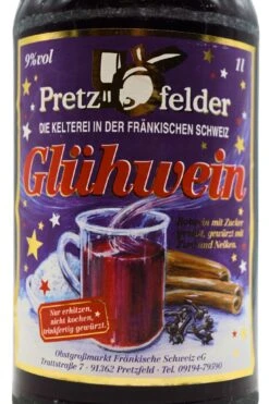 Kelterei Pretzfeld - Roter Glühwein -Der Schnapsstodl Verkäufe PretzfelderGlhweinRot2