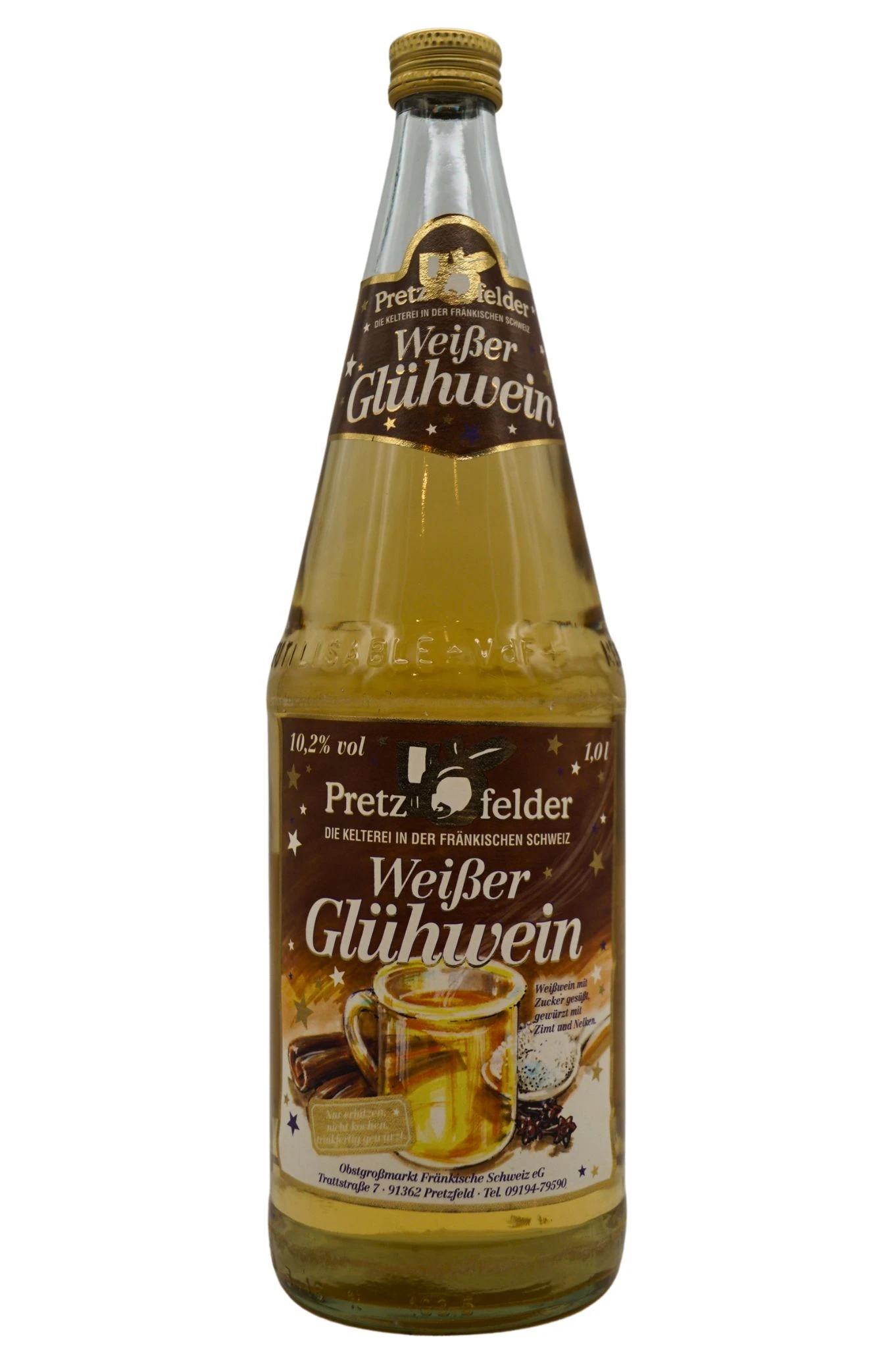 Kelterei Pretzfeld - Weißer Glühwein 2 Kelterei Pretzfeld - Weißer Glühwein – Bild 2