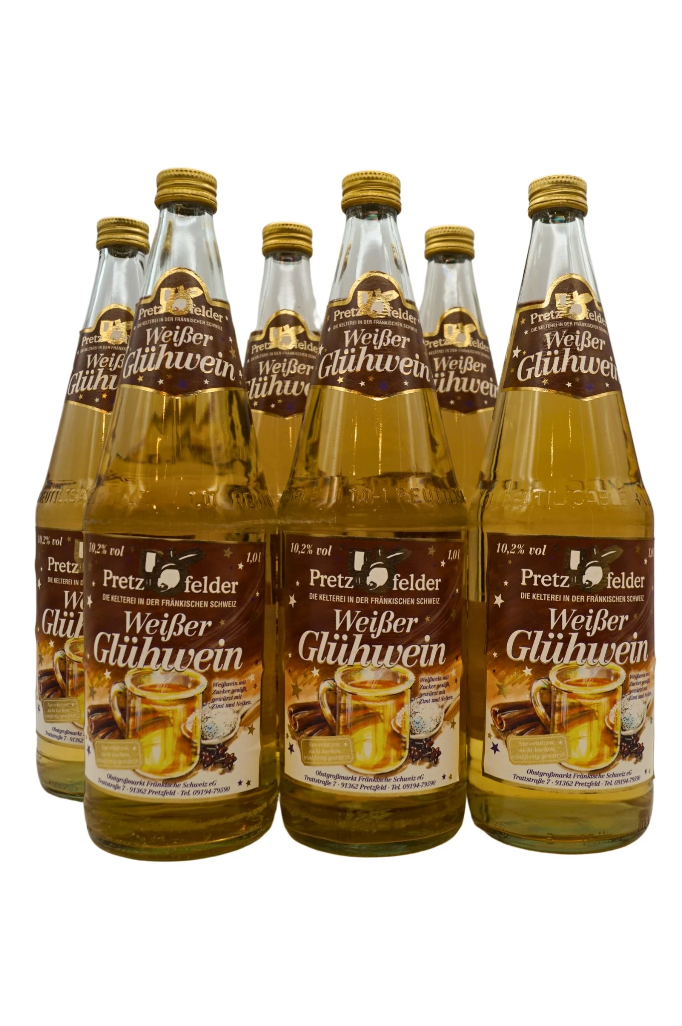 Kelterei Pretzfeld - Weißer Glühwein 1 Kelterei Pretzfeld - Weißer Glühwein