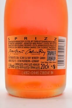 Scavi & Ray - Sprizzione 0,2l 24 X Fl. Sparset 10 Scavi & Ray - Sprizzione 0,2l 24 X Fl. Sparset -Der Schnapsstodl Verkäufe SR200mlSprizz3