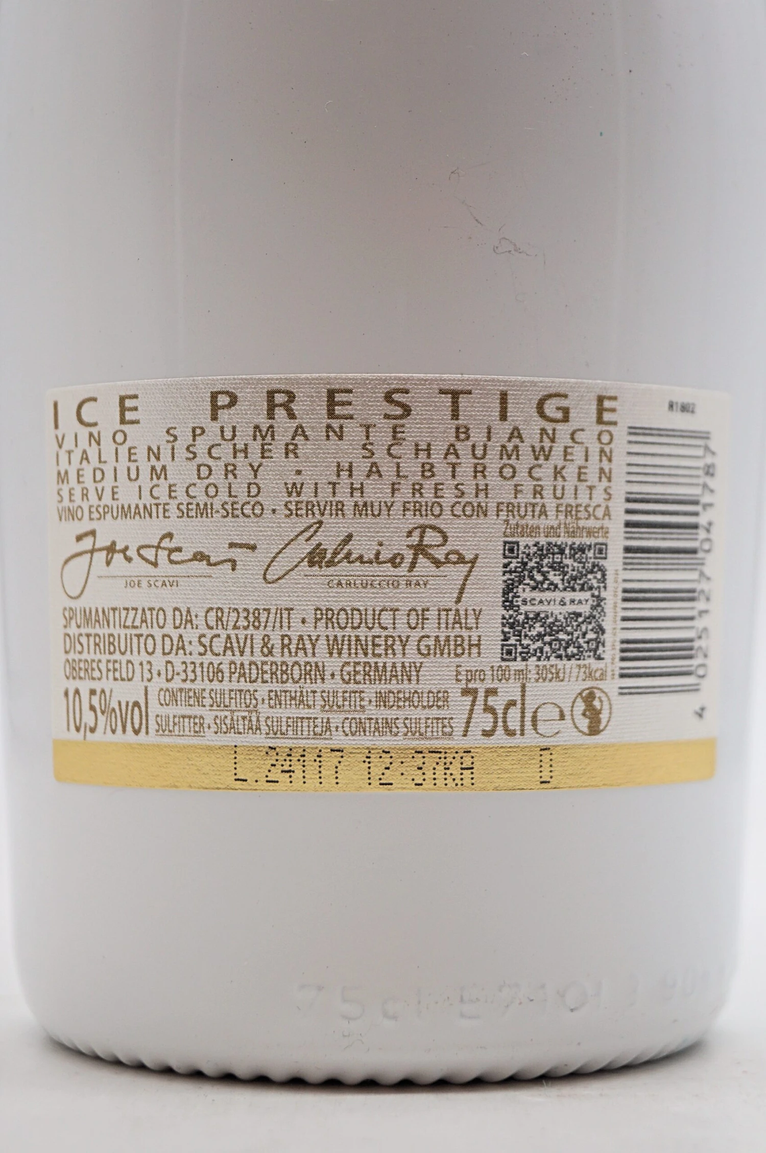 Scavi & Ray - Ice Prestige Spumante 4 Scavi & Ray - Ice Prestige Spumante – Bild 4