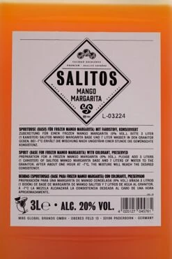 Salitos - Mango Margarita -Der Schnapsstodl Verkäufe SalitosMangoMargEV