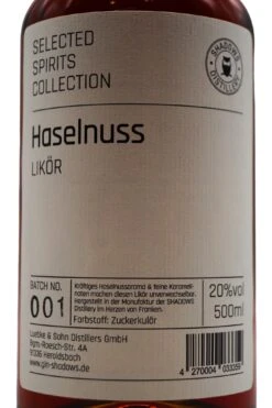 Shadows - Haselnuss Likör 6 Shadows - Haselnuss Likör -Der Schnapsstodl Verkäufe ShadowsHaselnussLikr2