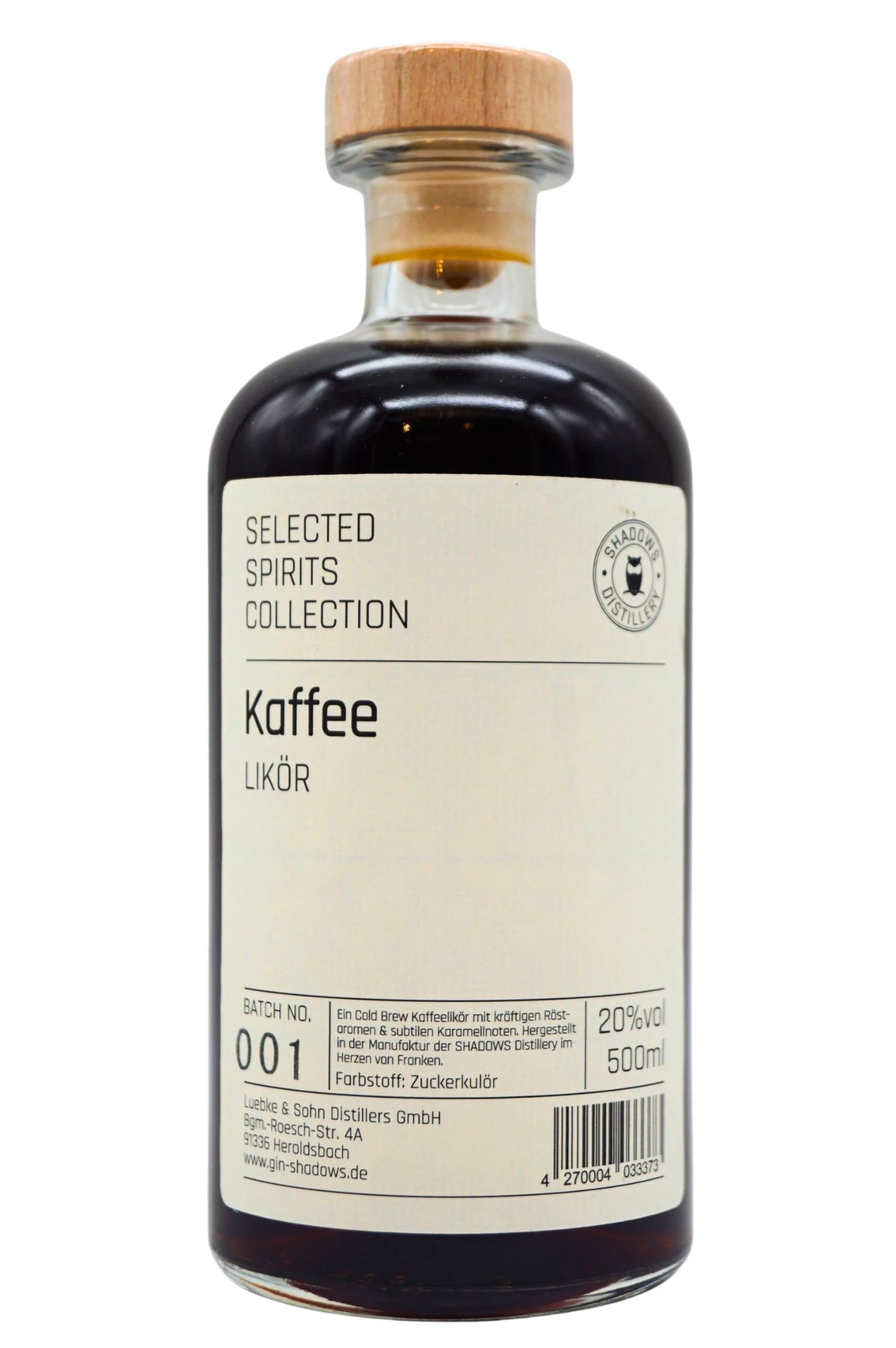 Shadows - Kaffee Likör 1 Shadows - Kaffee Likör