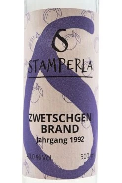 Stamperla - 1992 Zwetschgenbrand -Der Schnapsstodl Verkäufe Stamperla1992Zwetschgenbrand2