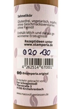 Stamperla - Espresso Sahnelikör -Der Schnapsstodl Verkäufe StamperlaEspresso3