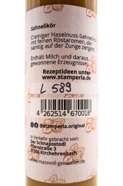 Stamperla - Haselnuss Sahnelikör -Der Schnapsstodl Verkäufe StamperlaHaselnussSahnelikr3
