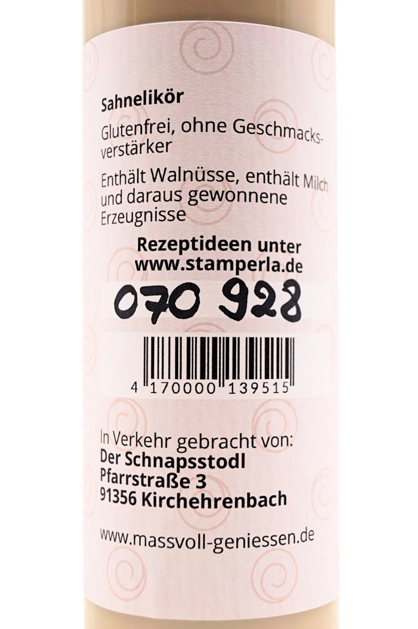 Stamperla - Zimtschnecke Sahnelikör 4 Stamperla - Zimtschnecke Sahnelikör – Bild 4