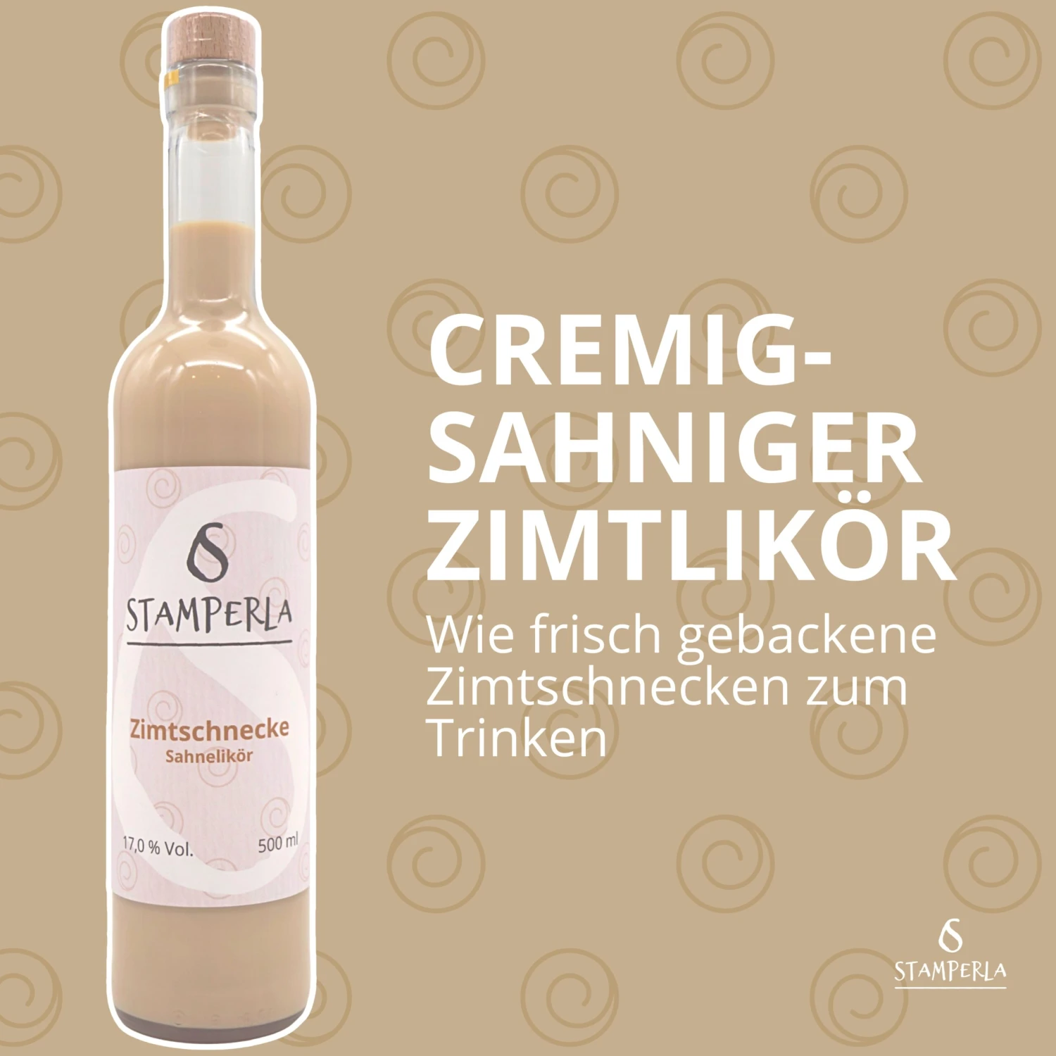 Stamperla - Zimtschnecke Sahnelikör 6 Stamperla - Zimtschnecke Sahnelikör – Bild 6