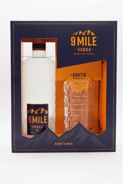 9 Mile - Vodka Inkl. Glas