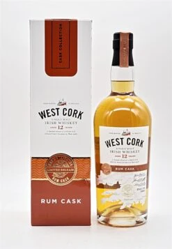 West Cork - 12 Jahre Rum Cask Single Malt Irish Whiskey