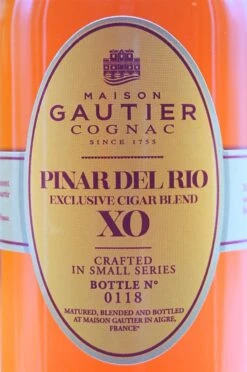 Maison Gautier - Pinar Del Rio XO Cognac -Der Schnapsstodl Verkäufe dsc01406