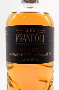 Luigi Francoli - Di Nebbiolo Da Barolo Riserva Grappa -Der Schnapsstodl Verkäufe dsc01466