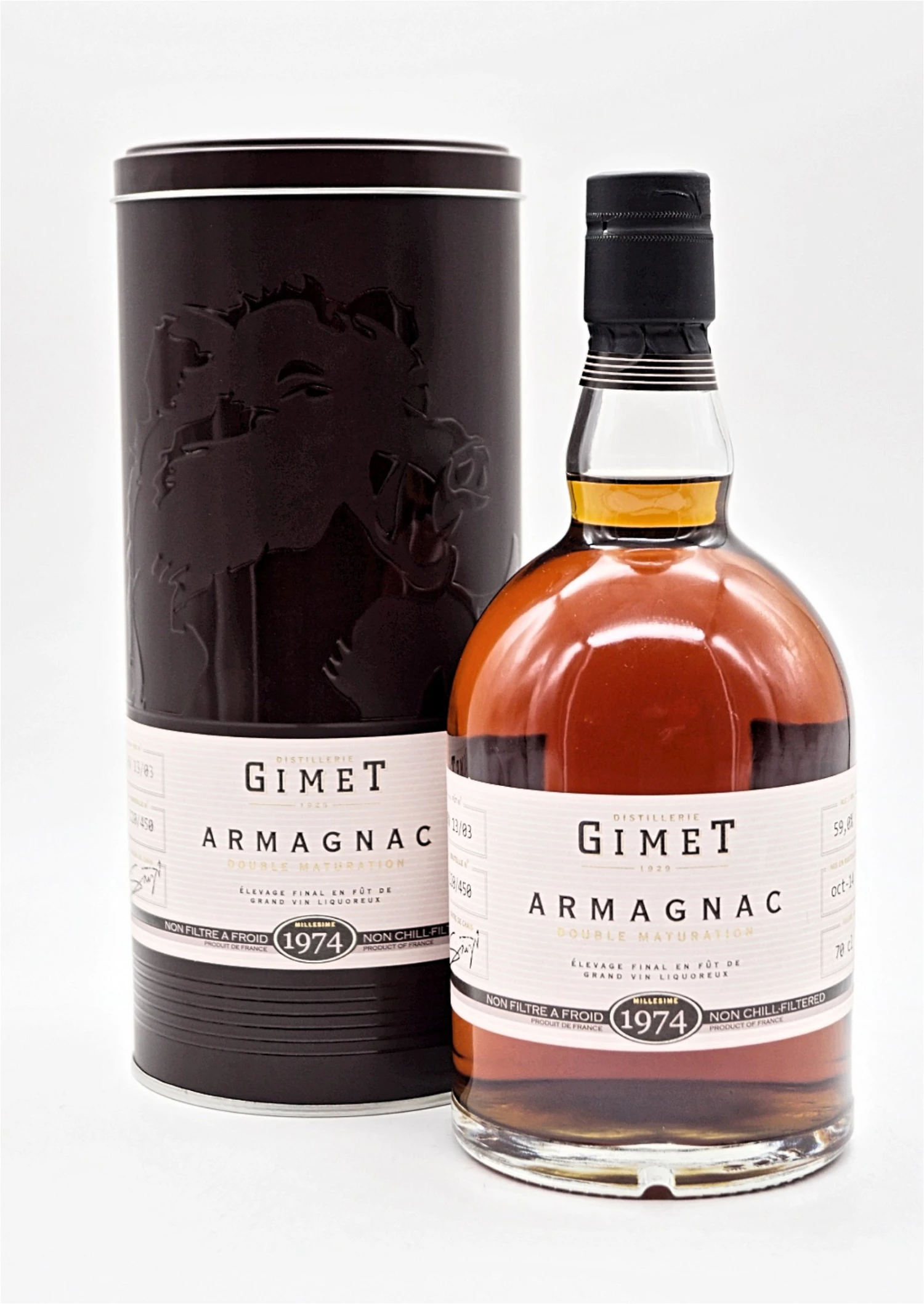Gimet - Armagnac 1974 - Fass RV 13/03, 450 Fl. 1 Gimet - Armagnac 1974 - Fass RV 13/03, 450 Fl.