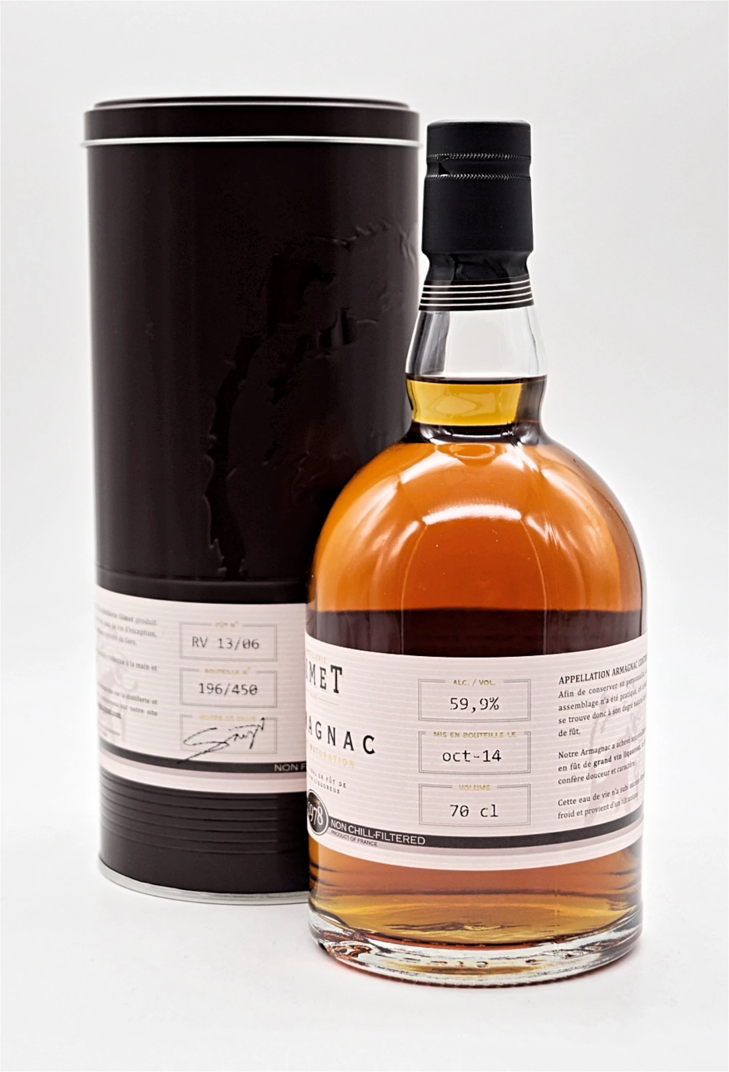 Gimet - Armagnac 1978 - Fass RV 13/06, 450 Fl. 2 Gimet - Armagnac 1978 - Fass RV 13/06, 450 Fl. – Bild 2