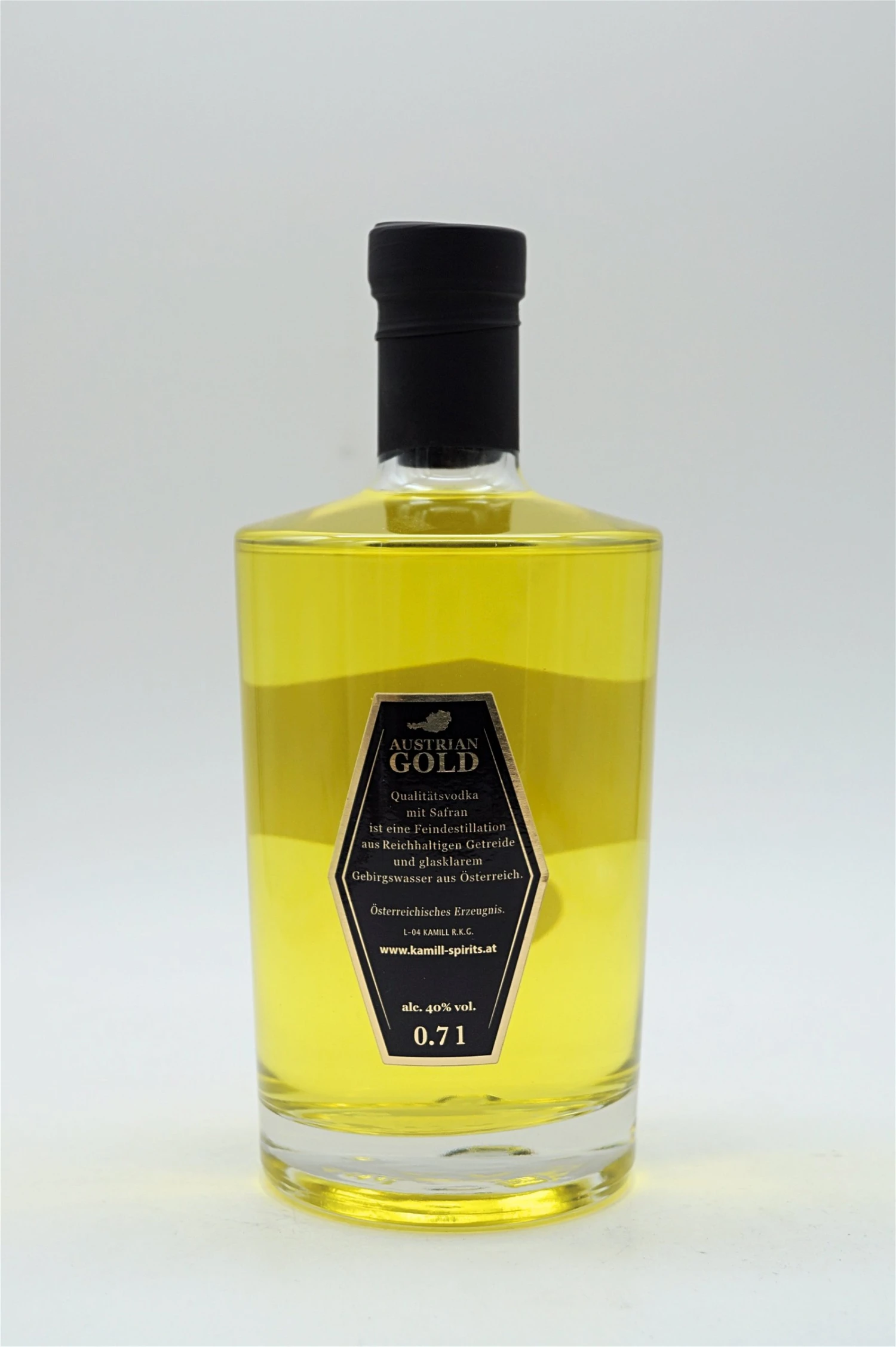 Austrian Gold - Safran Vodka 2 Austrian Gold - Safran Vodka – Bild 2