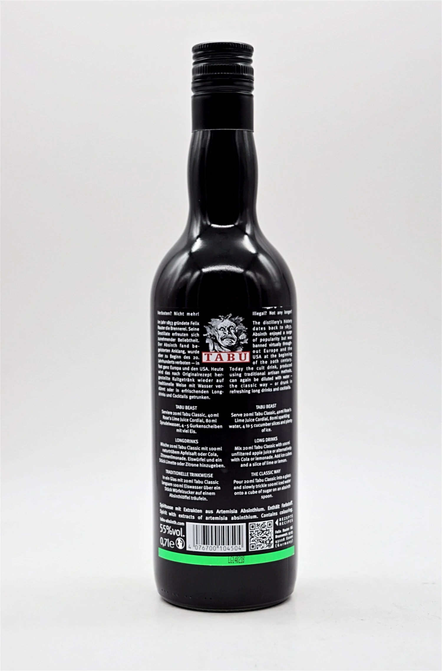 Tabu - Classic Absinth 2 Tabu - Classic Absinth – Bild 2