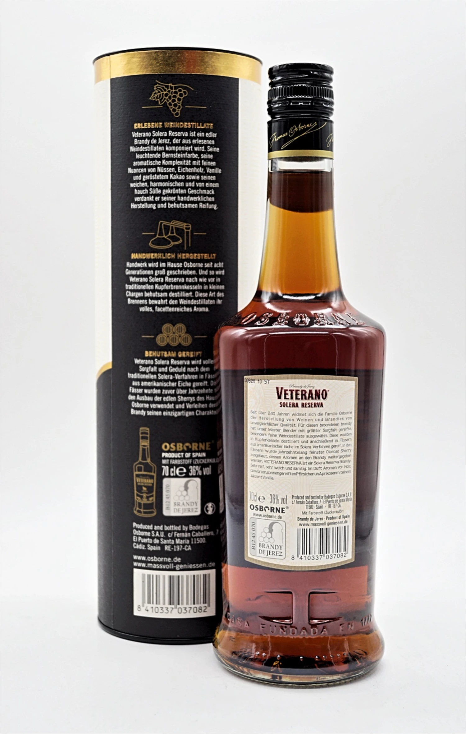 Osborne - Veterano Reserva Solera 2 Osborne - Veterano Reserva Solera – Bild 2